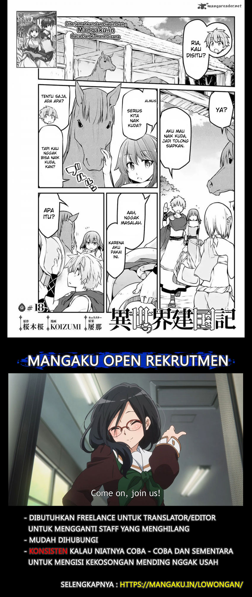Isekai Kenkokuki Chapter 18 Gambar 2
