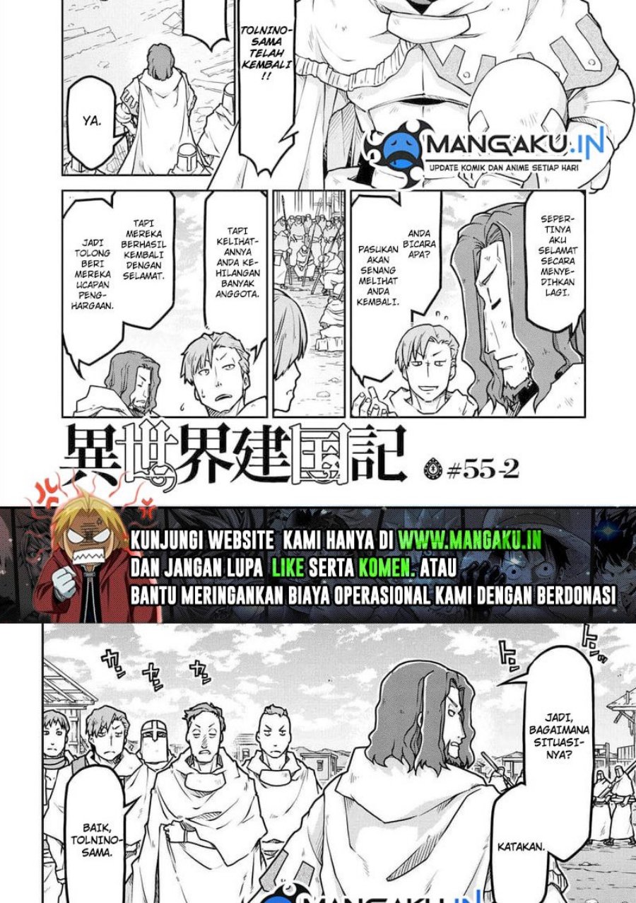 Isekai Kenkokuki Chapter 55.2 Gambar 2