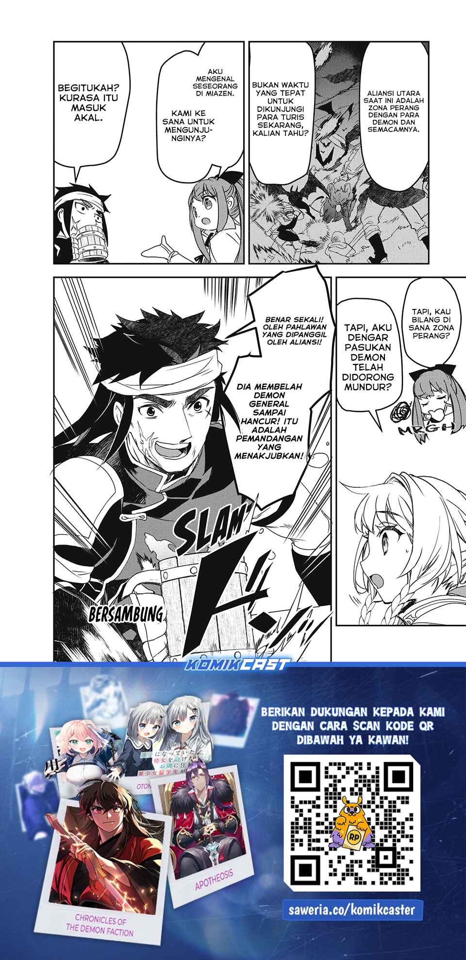 Isekai Mahou wa Okureteru! Chapter 50 Gambar 33
