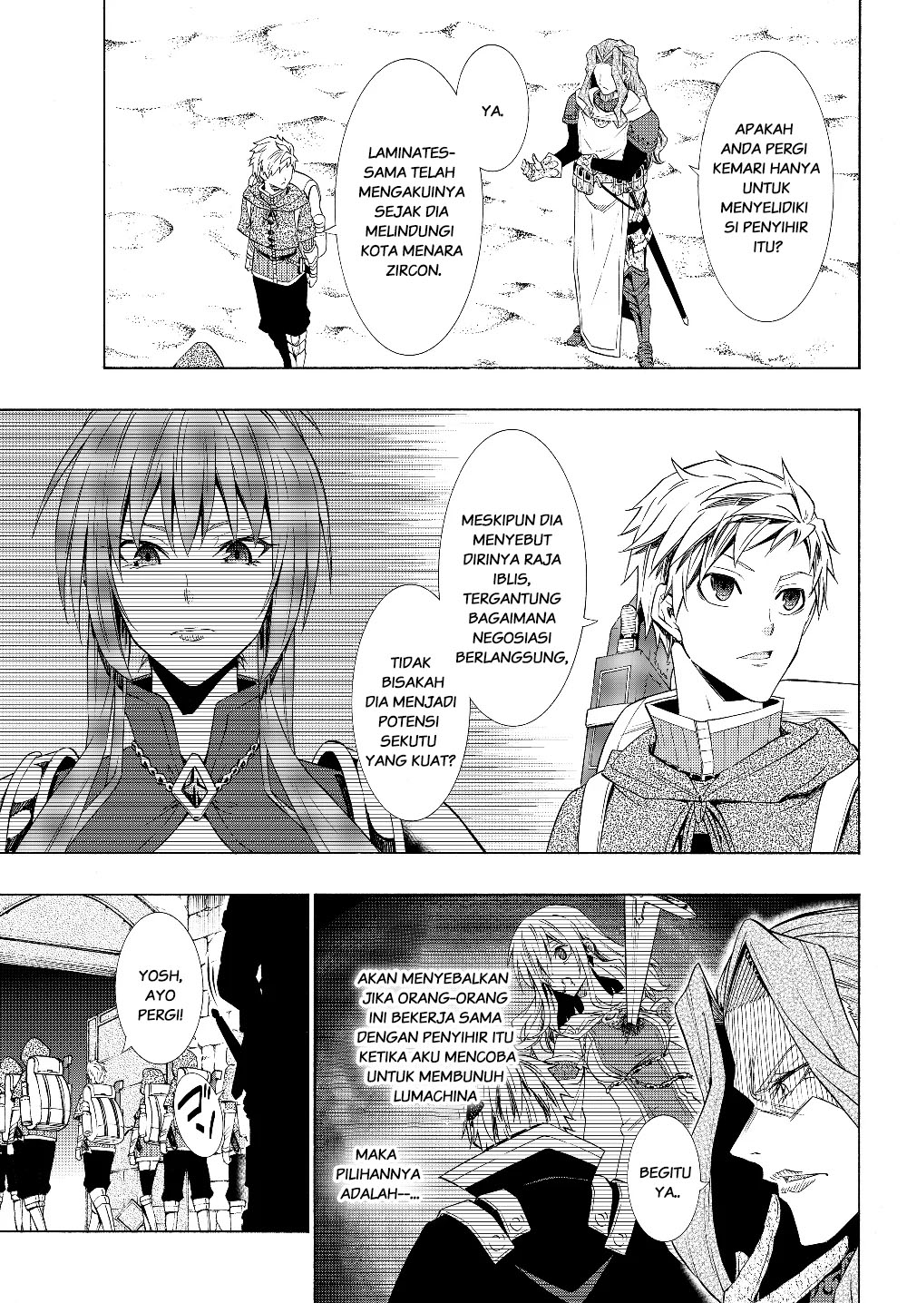 Isekai Maou to Shoukan Shoujo Dorei Majutsu Chapter 54.1 Gambar 3