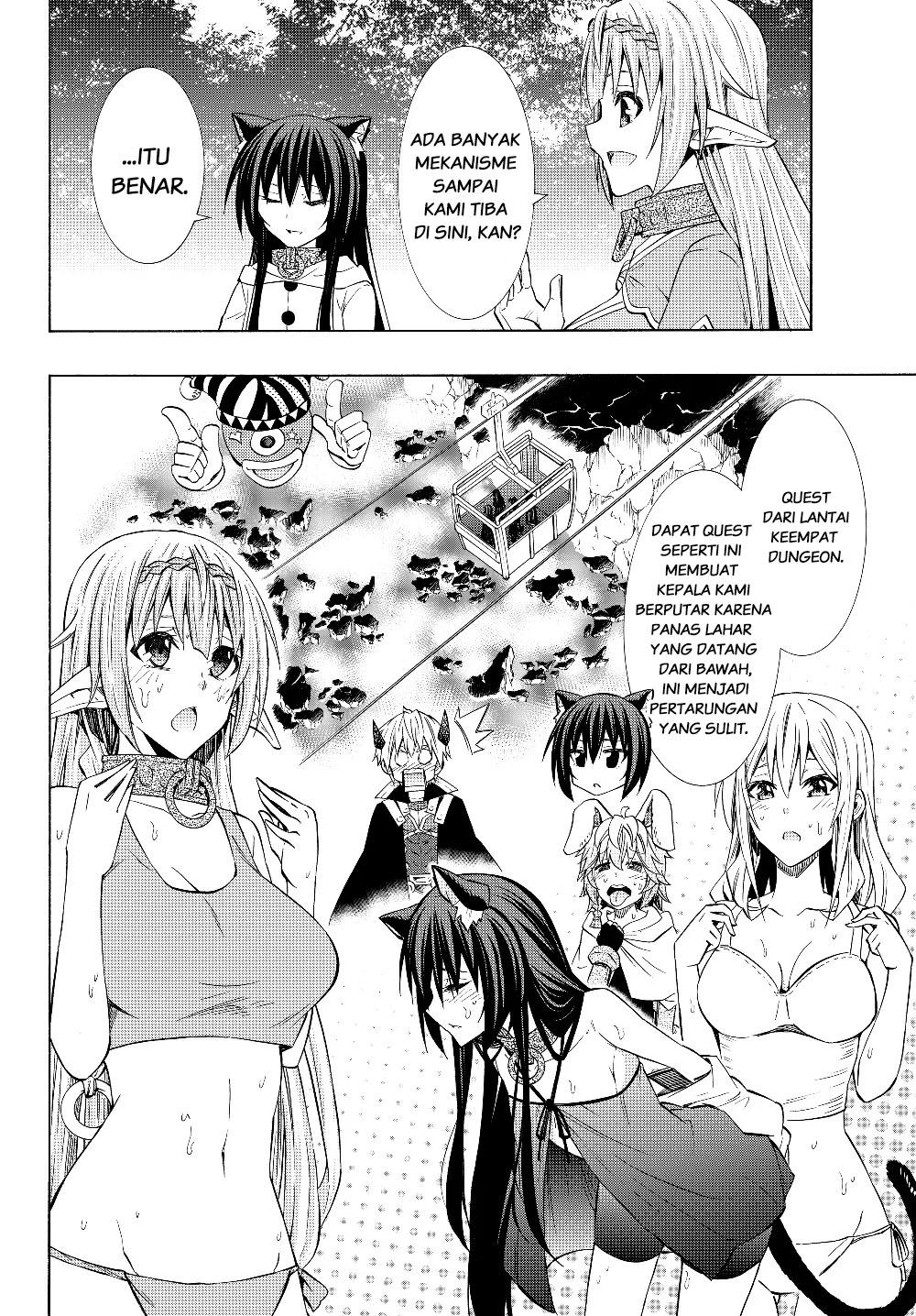 Isekai Maou to Shoukan Shoujo Dorei Majutsu Chapter 54.1 Gambar 11