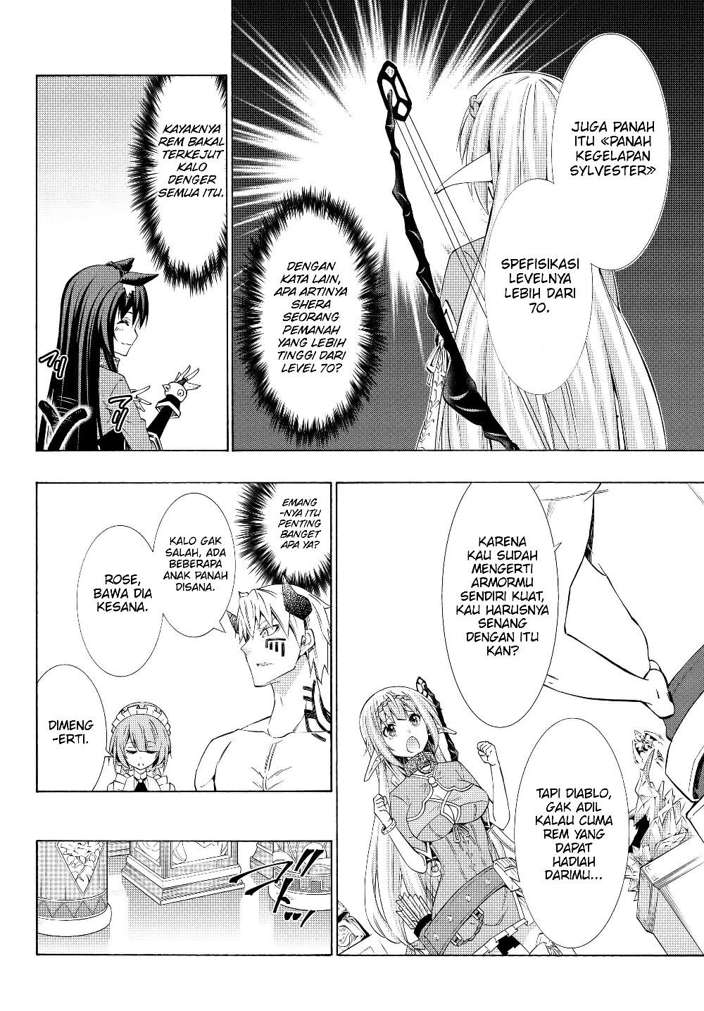 Isekai Maou to Shoukan Shoujo Dorei Majutsu Chapter 58.1 Gambar 17