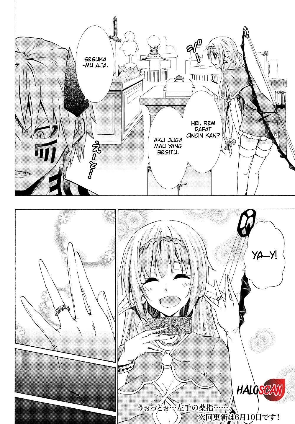Isekai Maou to Shoukan Shoujo Dorei Majutsu Chapter 58.1 Gambar 19