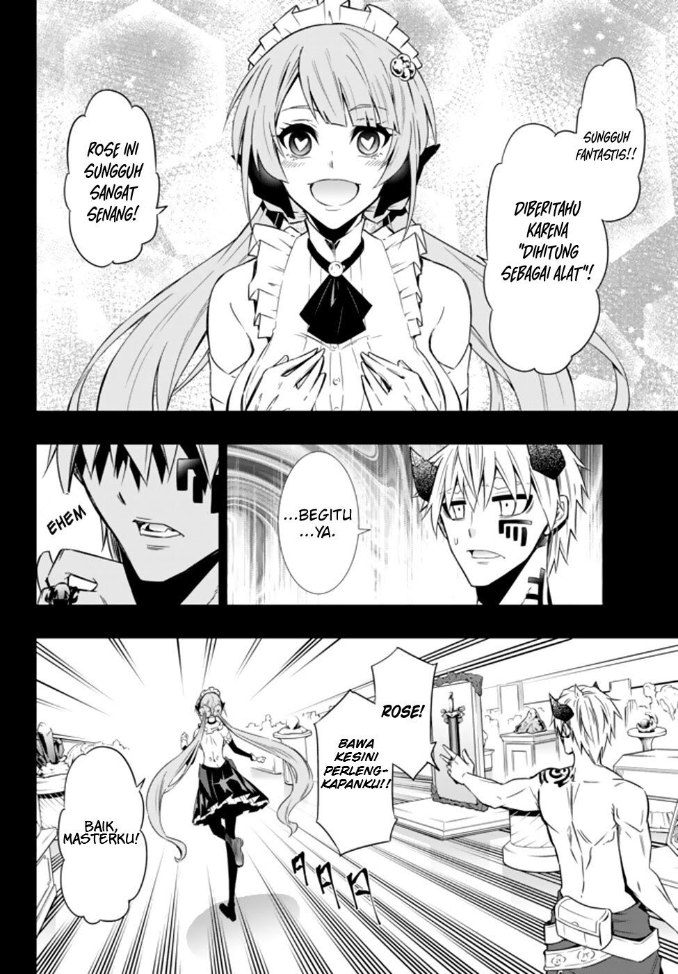 Isekai Maou to Shoukan Shoujo Dorei Majutsu Chapter 60.1 Gambar 7