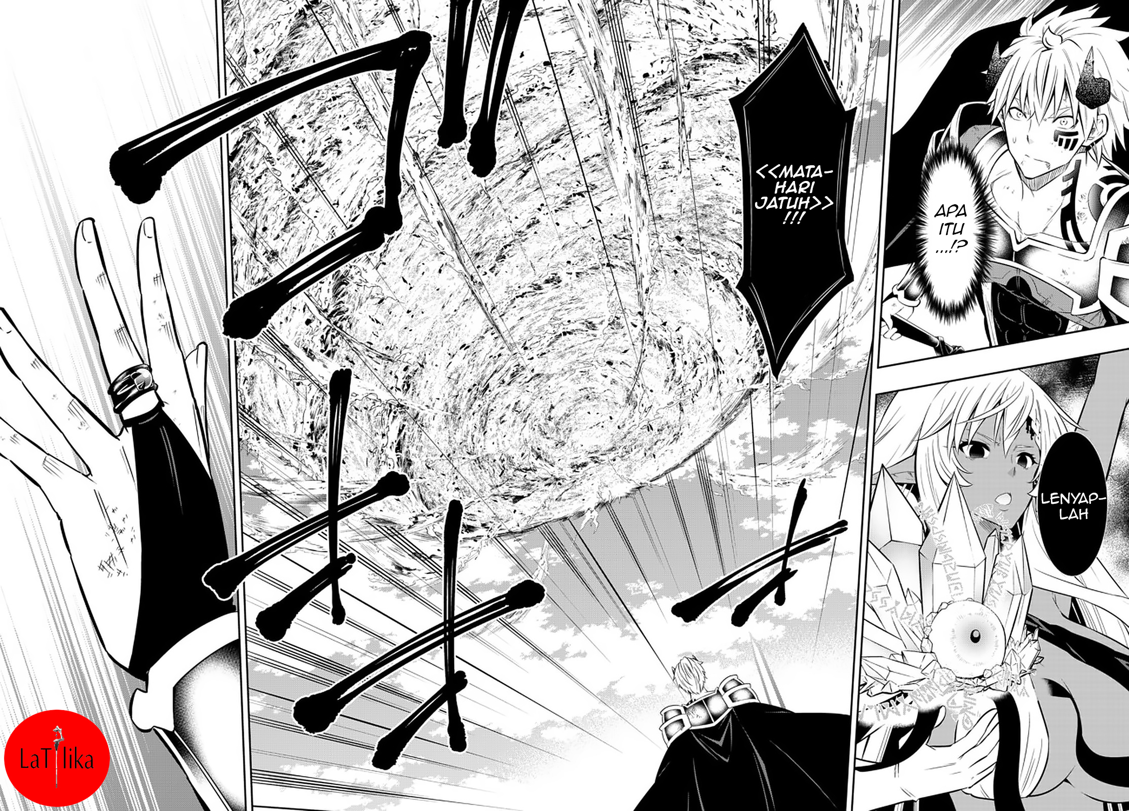 Isekai Maou to Shoukan Shoujo Dorei Majutsu Chapter 84.2 Gambar 1