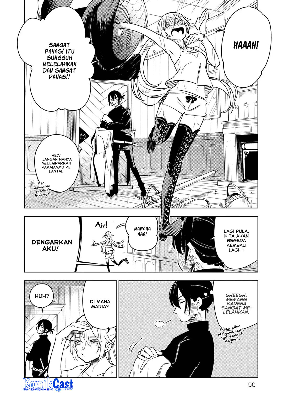 Isekai Meikyuu no Saishinbu o Mezasou Chapter 34 Gambar 12