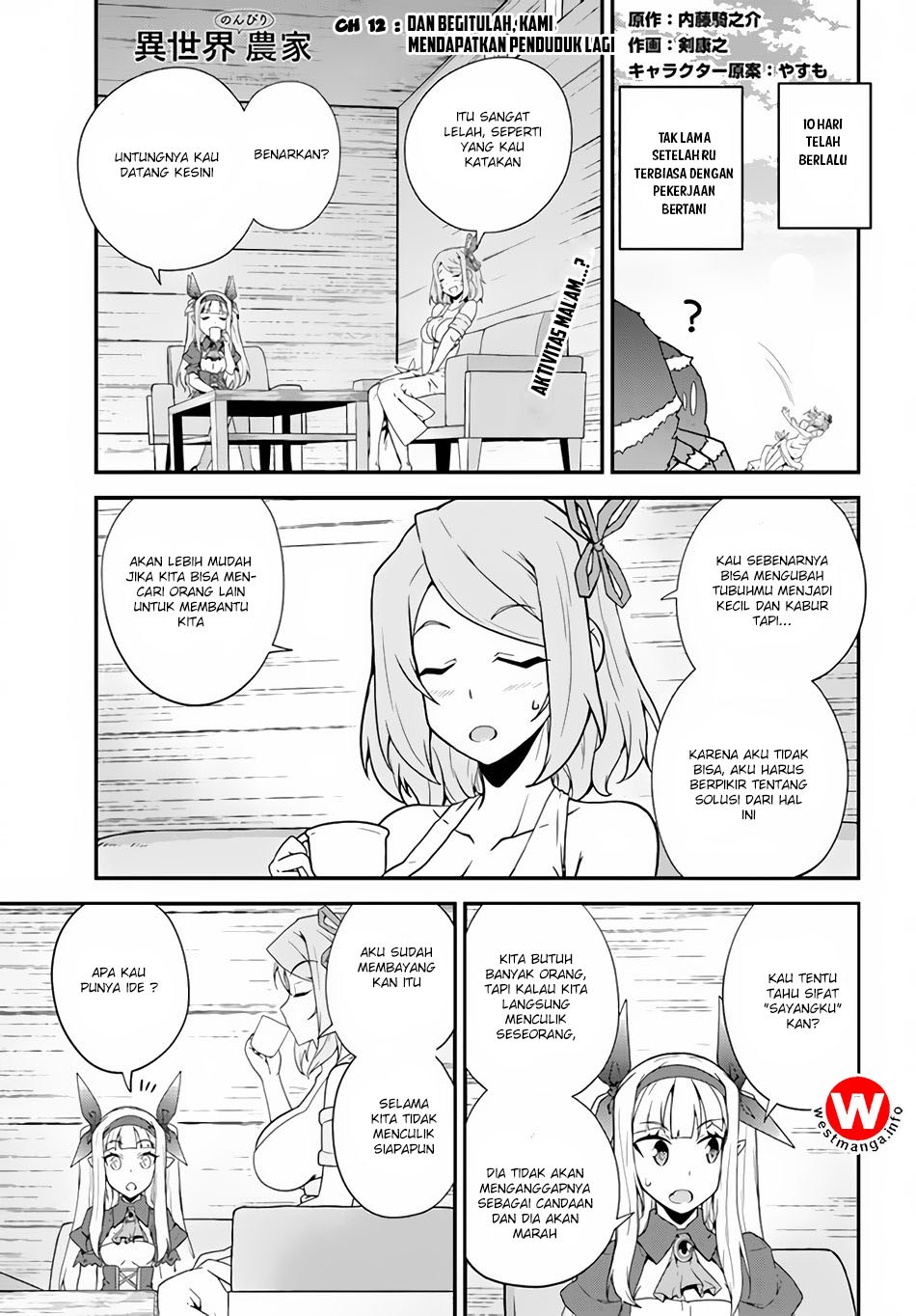 Isekai Nonbiri Nouka Chapter 12 Gambar 2