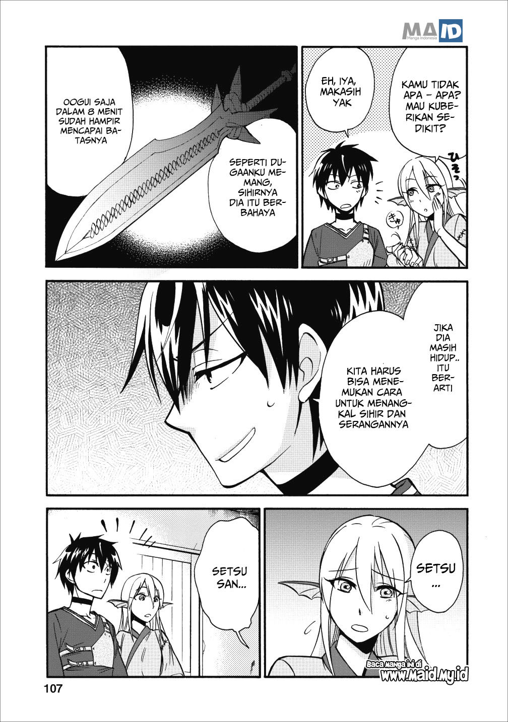 Isekai Shoukan wa Nidome Desu Chapter 09 Gambar 33
