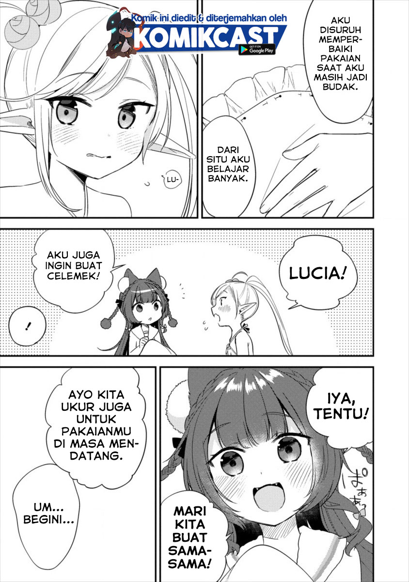 Isekai de Kojiin wo Hiraita kedo, Naze ka Darehitori Sudatou to Shinai Ken Chapter 13.5 Gambar 6