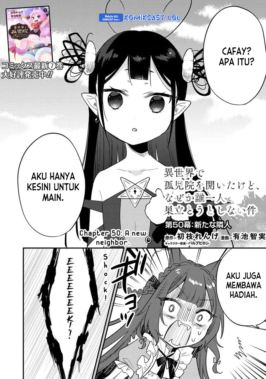 Isekai de Kojiin wo Hiraita kedo, Naze ka Darehitori Sudatou to Shinai Ken Chapter 50 Gambar 3