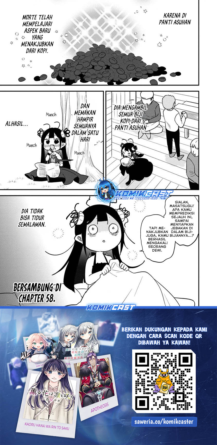 Isekai de Kojiin wo Hiraita kedo, Naze ka Darehitori Sudatou to Shinai Ken Chapter 57 Gambar 16