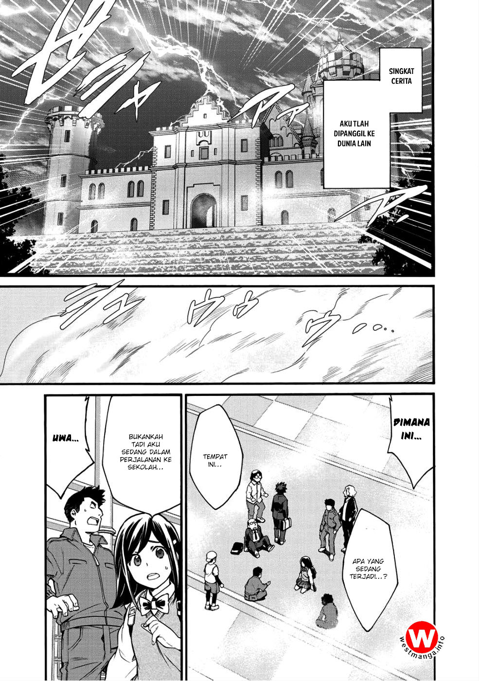 Isekai de Tochi o Katte Noujou o Tsukurou Chapter 01 Gambar 1