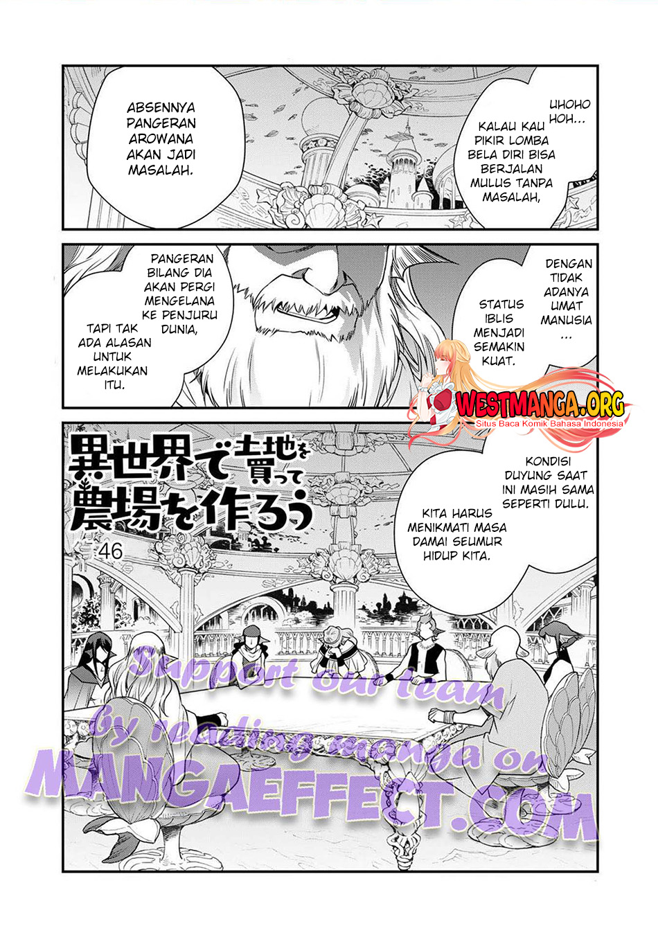 Isekai de Tochi o Katte Noujou o Tsukurou Chapter 46 Gambar 4