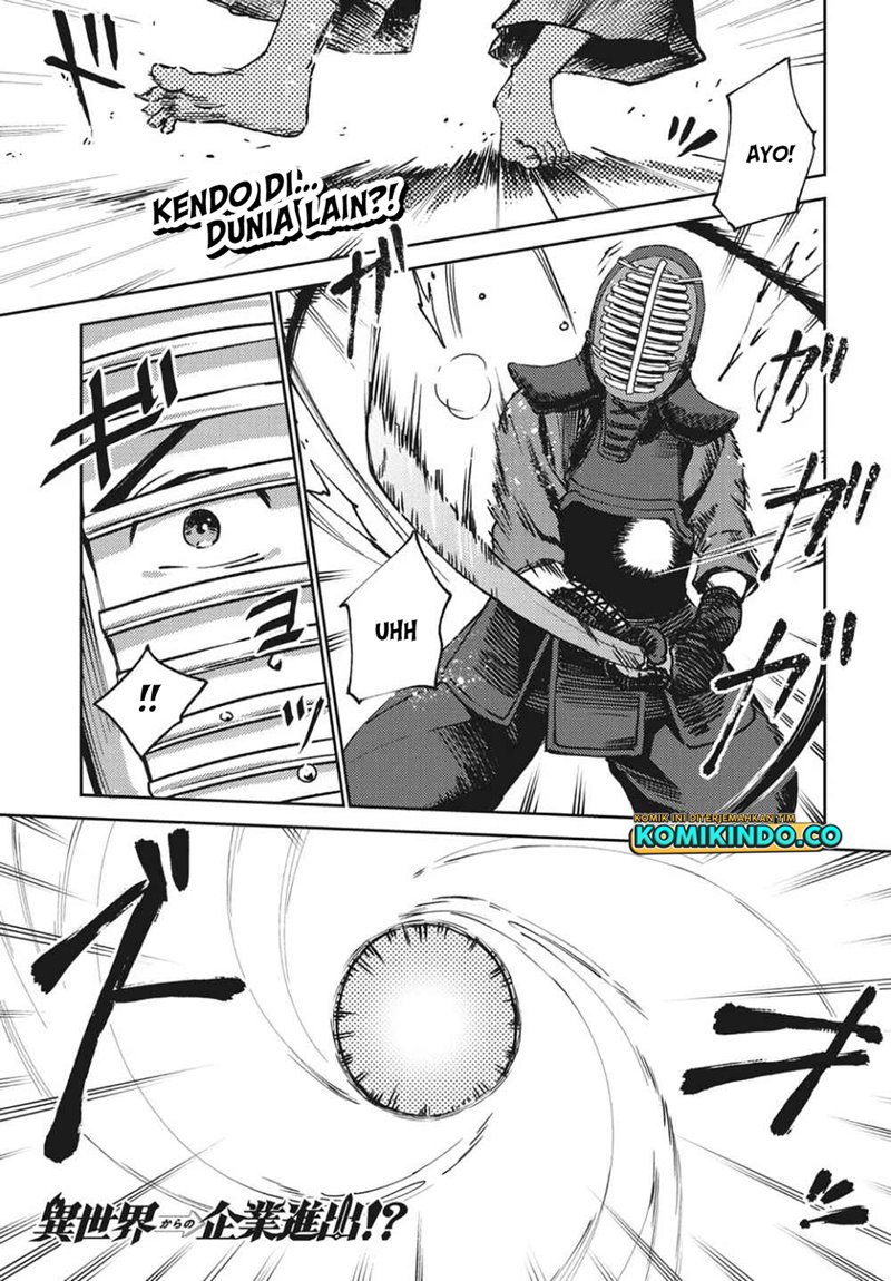 Isekai Kara no Kigyou Shinshutsu?! Chapter 02.1 Gambar 3