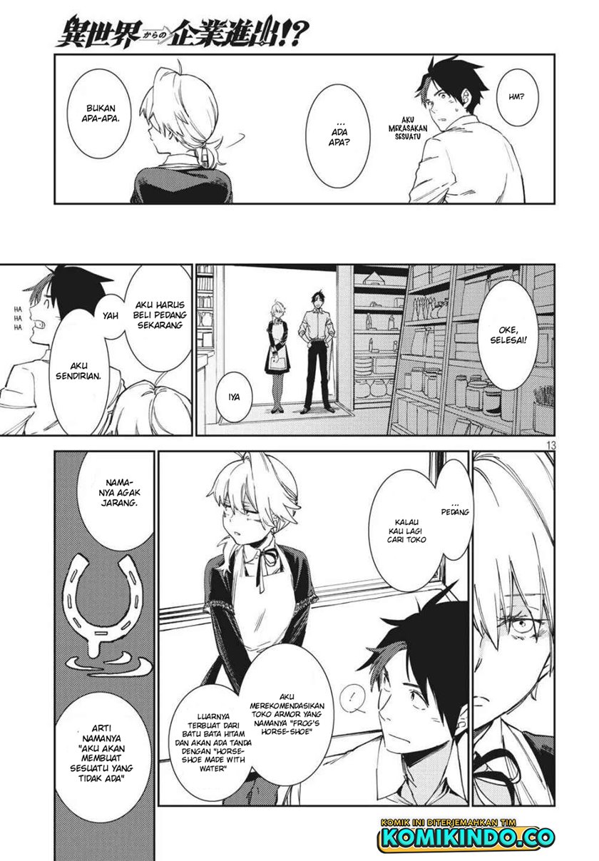 Isekai Kara no Kigyou Shinshutsu?! Chapter 06 Gambar 14
