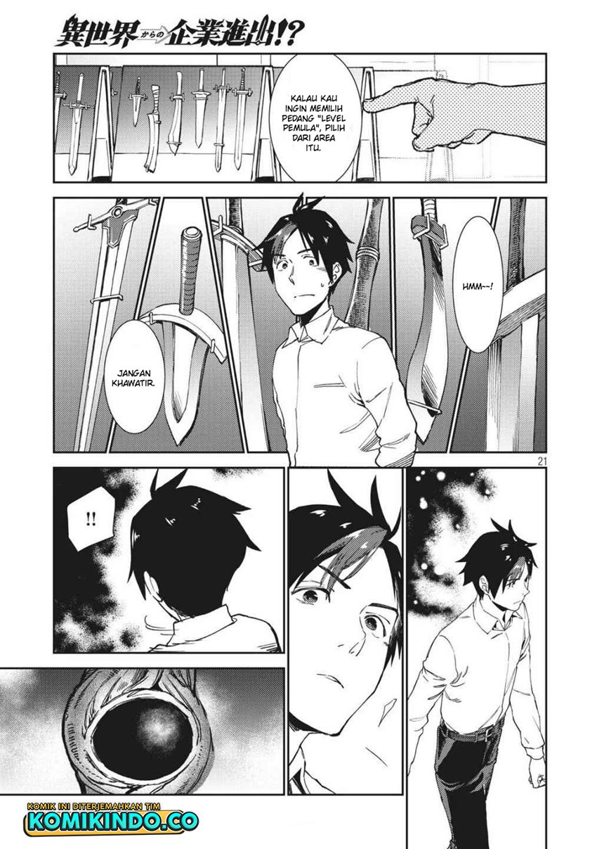 Isekai Kara no Kigyou Shinshutsu?! Chapter 06 Gambar 22