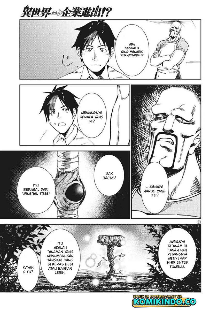 Isekai Kara no Kigyou Shinshutsu?! Chapter 06 Gambar 24