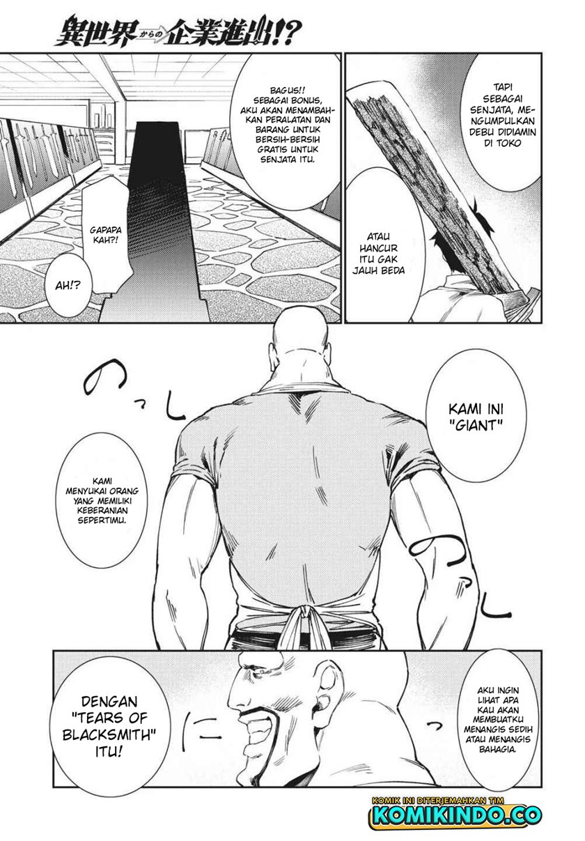 Isekai Kara no Kigyou Shinshutsu?! Chapter 06 Gambar 32
