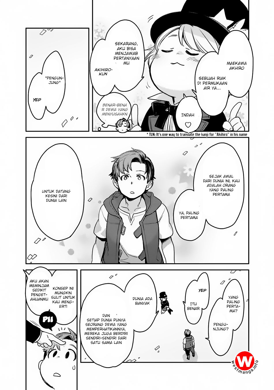 Isekai ni Kita Mitai dakedo Ikan Sureba Yoi no Darou Chapter 04 Gambar 23