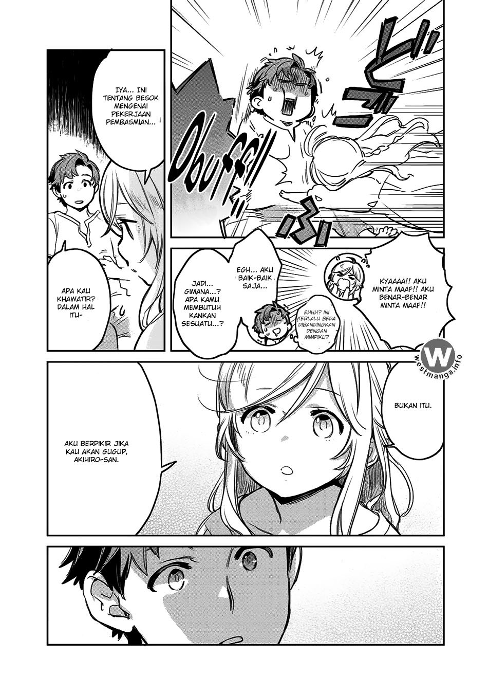 Isekai ni Kita Mitai dakedo Ikan Sureba Yoi no Darou Chapter 06 Gambar 14