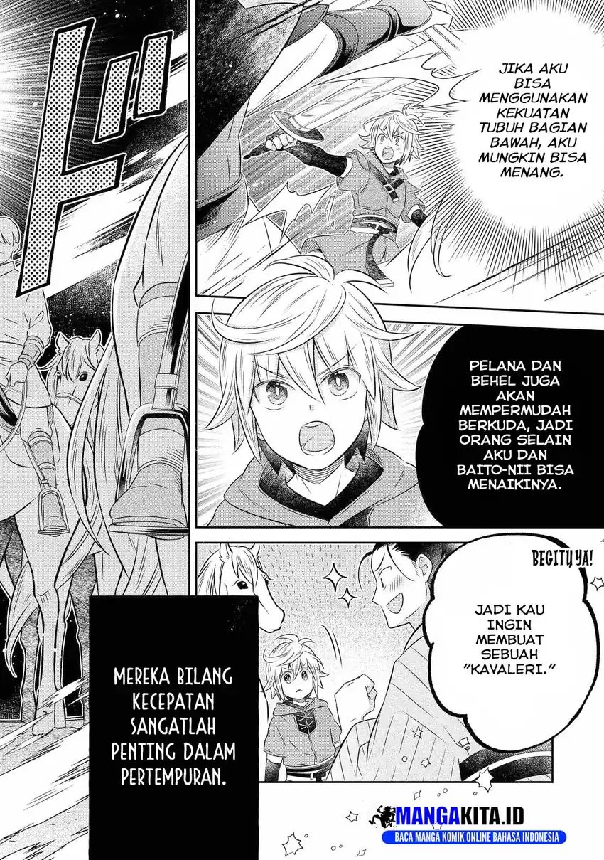 Isekai no Binbou Nouka ni Tensei Shitanode, Renga o Tsukutte Shiro o Tateru Koto ni Shimashita Chapter 17.3 Gambar 13