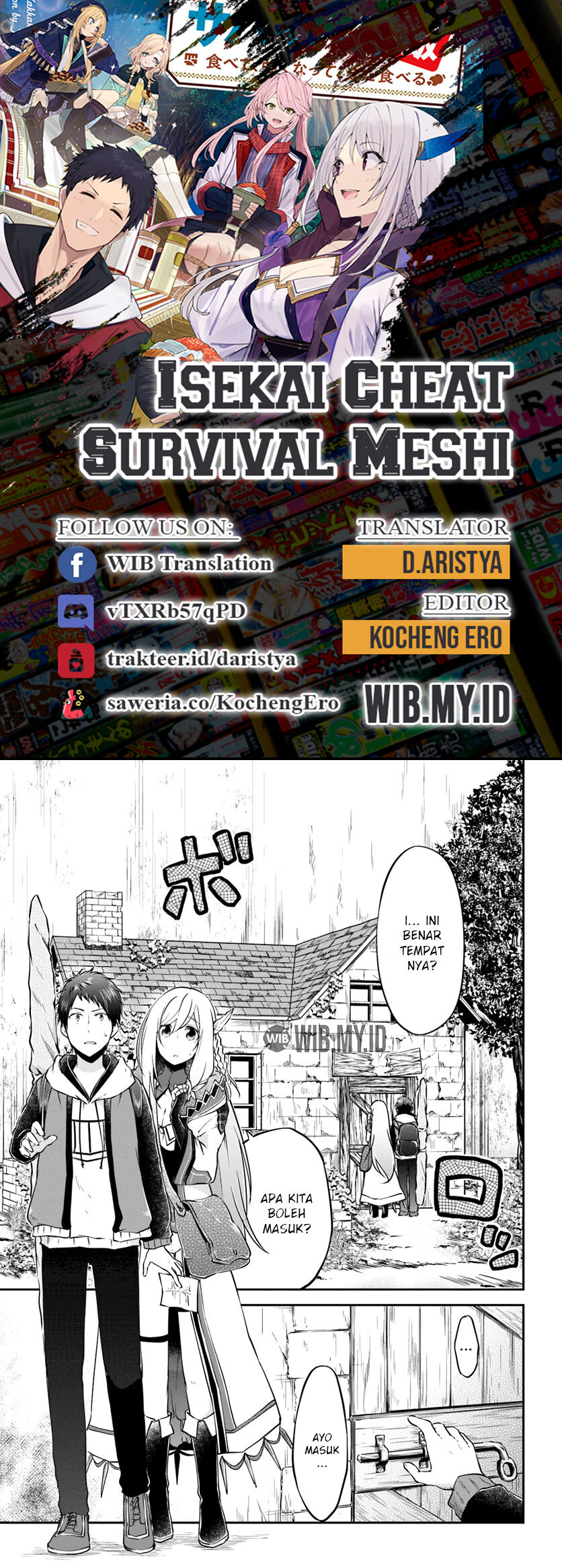 Isekai Cheat Survival Meshi Chapter 17 Gambar 1