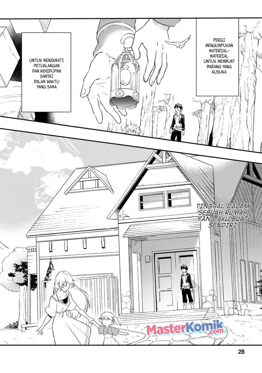 Isekai Craft Gurashi Jiyu Kimamana Seisan Shoku no Honobono Slow Life Chapter 01.2 Gambar 11