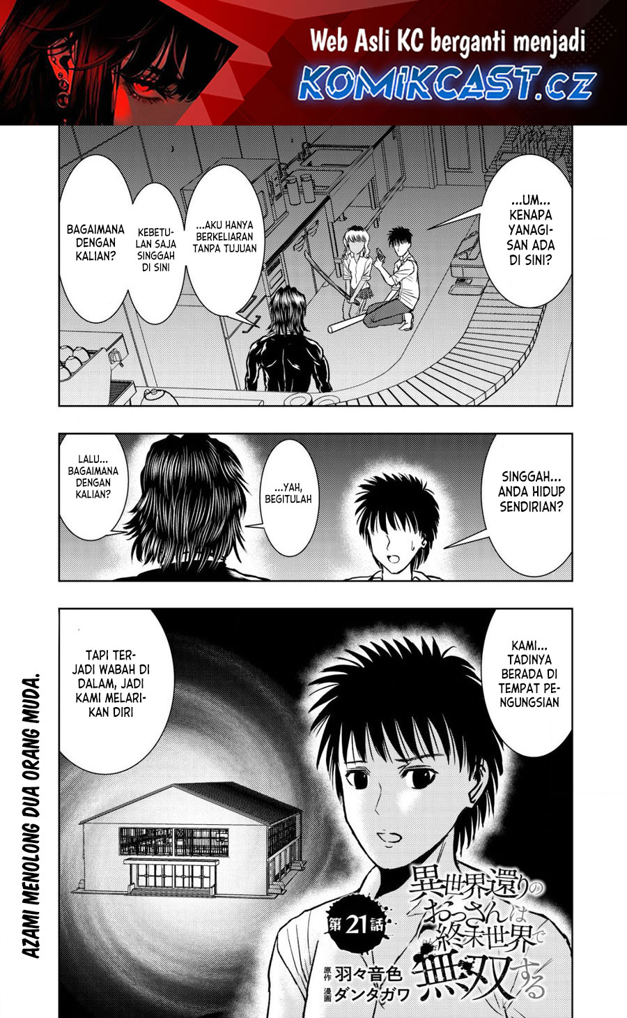 Isekai Kaeri no Ossan wa Shuumatsu de Sekai de Musou Suru Chapter 21.1 Gambar 2