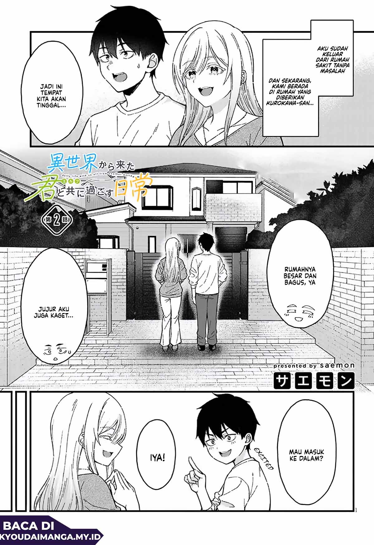 Isekai Kara Kita Elf to Tomo ni Sugosu Nichijou Chapter 02 Gambar 2