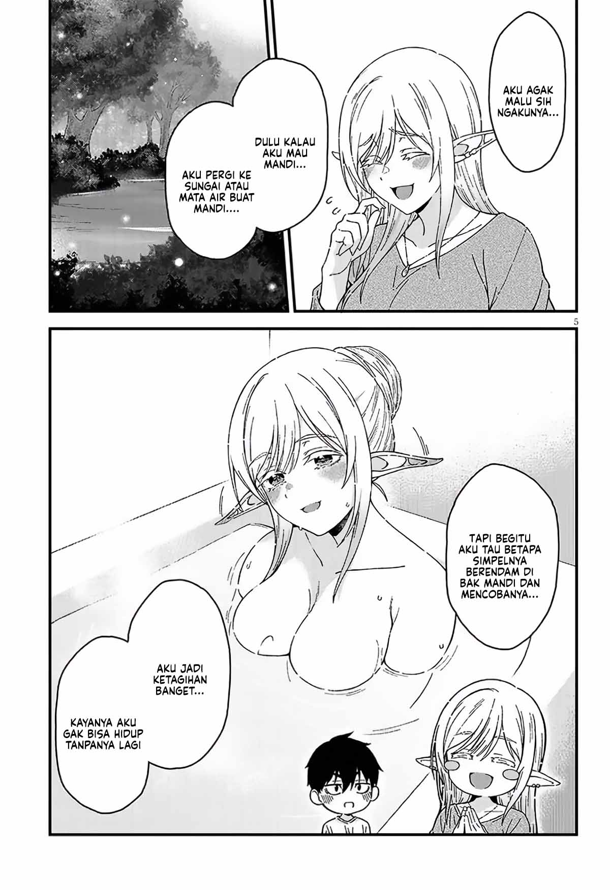 Isekai Kara Kita Elf to Tomo ni Sugosu Nichijou Chapter 02 Gambar 7