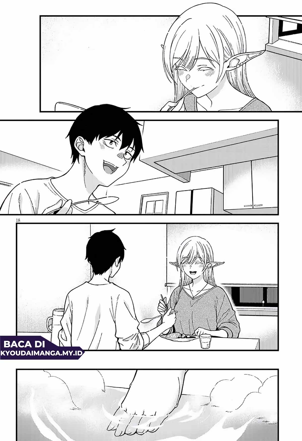 Isekai Kara Kita Elf to Tomo ni Sugosu Nichijou Chapter 02 Gambar 20