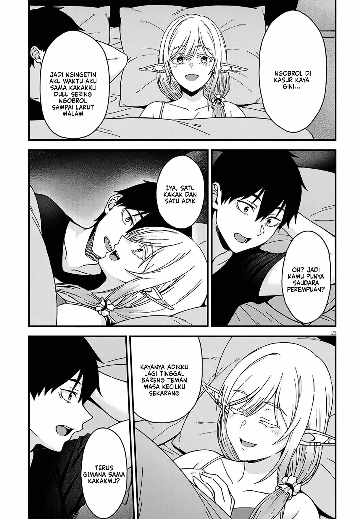 Isekai Kara Kita Elf to Tomo ni Sugosu Nichijou Chapter 02 Gambar 25