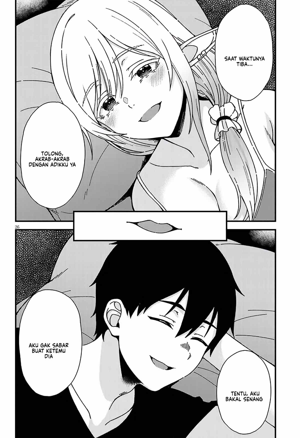 Isekai Kara Kita Elf to Tomo ni Sugosu Nichijou Chapter 02 Gambar 28