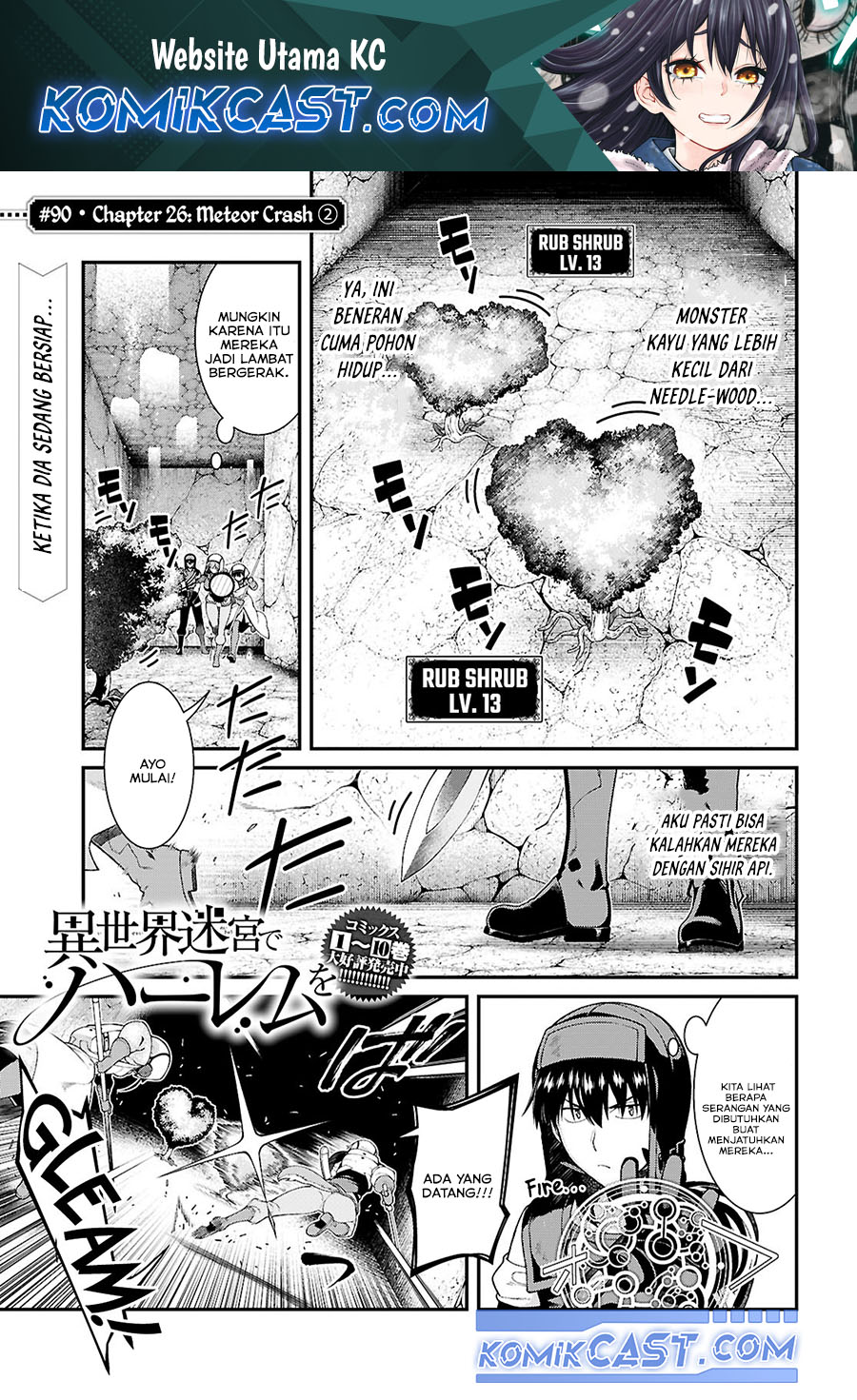Isekai Meikyuu de Harem wo Chapter 90 Gambar 2