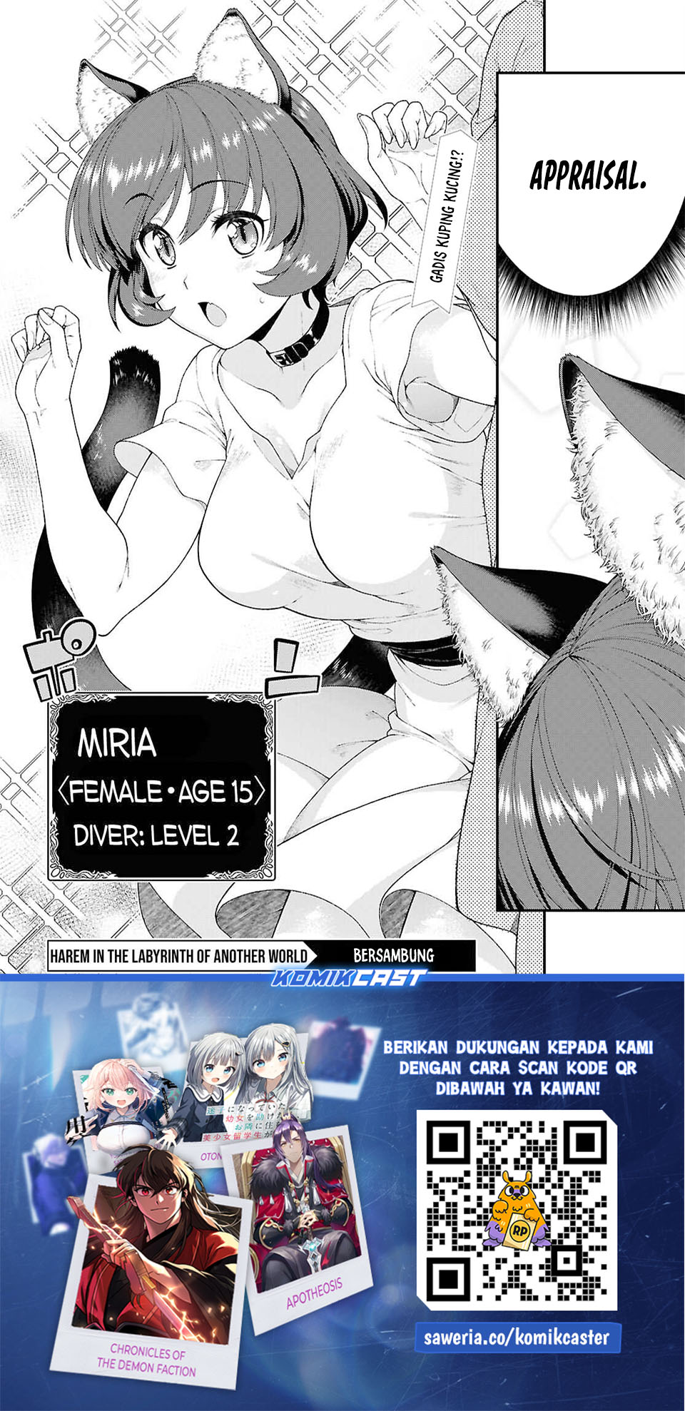 Isekai Meikyuu de Harem wo Chapter 101 Gambar 17