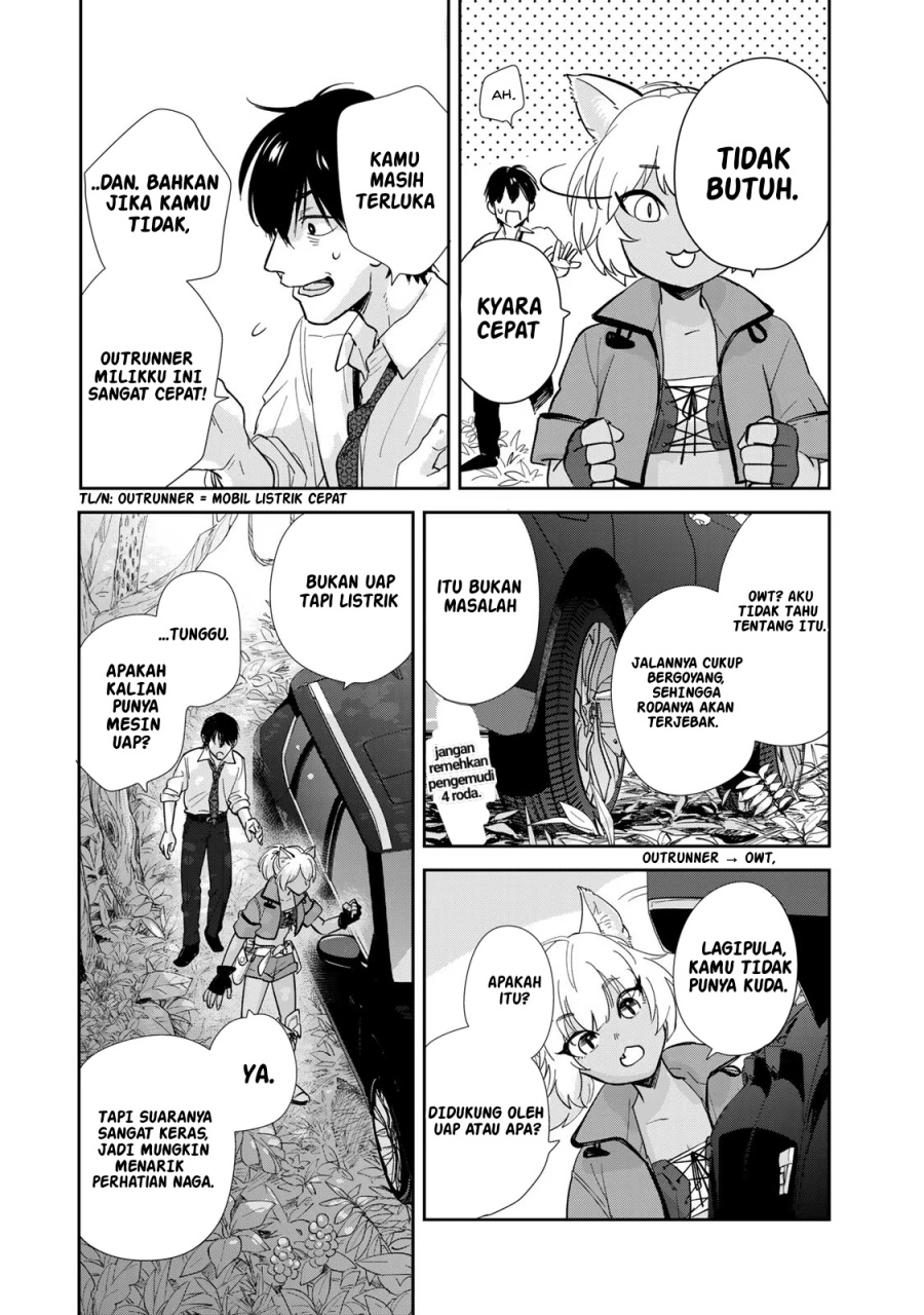 Isekai Shachuuhaku Monogatari – Outrunner PHEV Chapter 01 Gambar 38