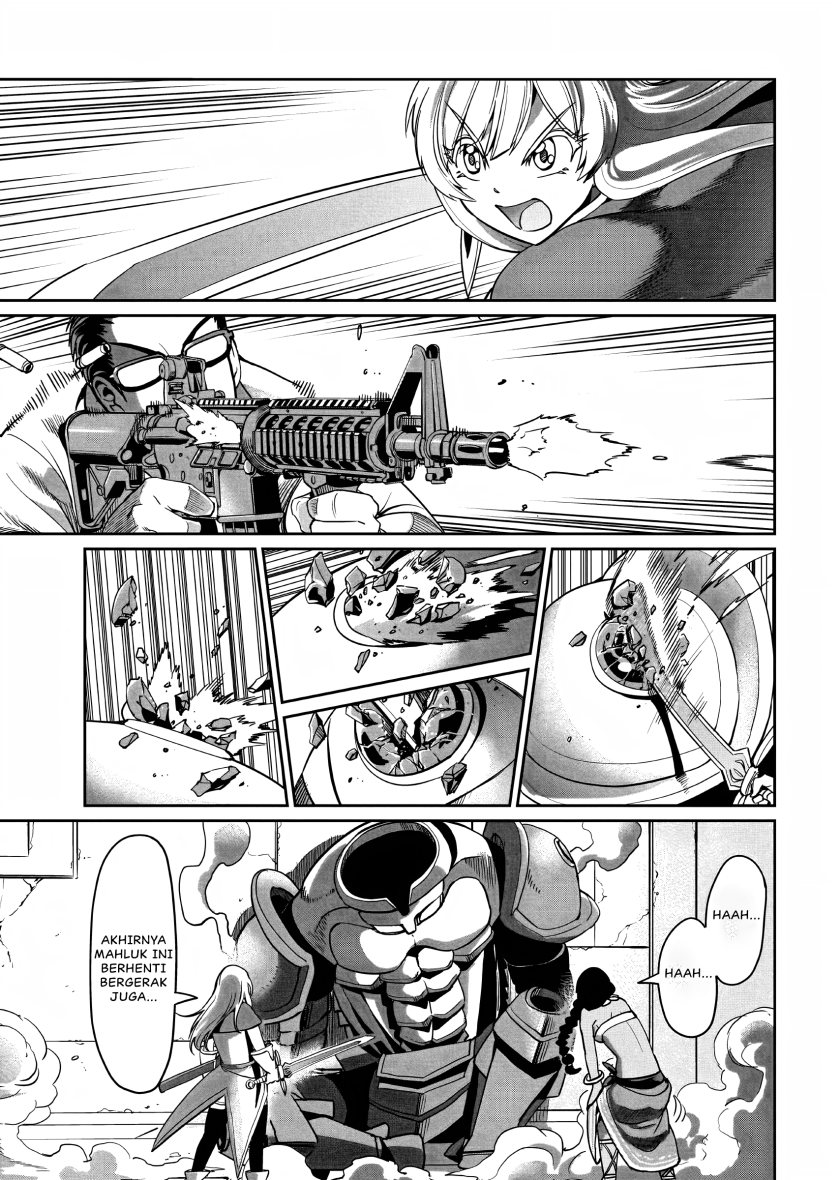 Isekai Shoukan Oji-san no Juumusou Life – Sabage Suki Salaryman wa Kaisha Owari ni Isekai e Chokki suru Chapter 15 Gambar 16