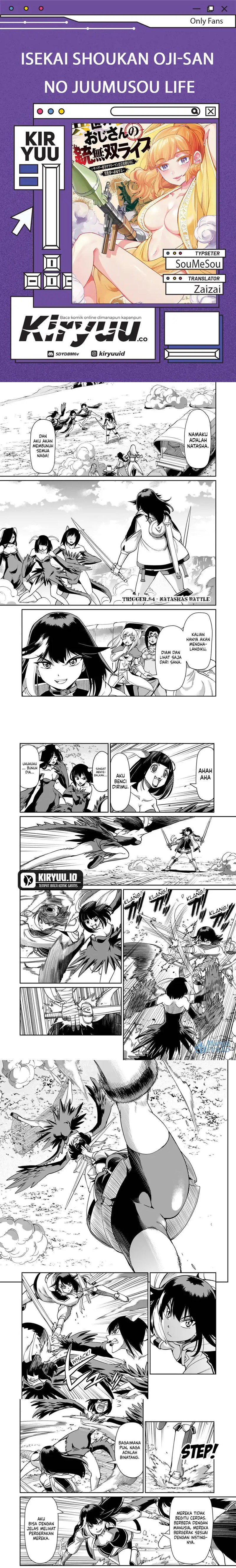 Isekai Shoukan Oji-san no Juumusou Life – Sabage Suki Salaryman wa Kaisha Owari ni Isekai e Chokki suru Chapter 64 Gambar 1