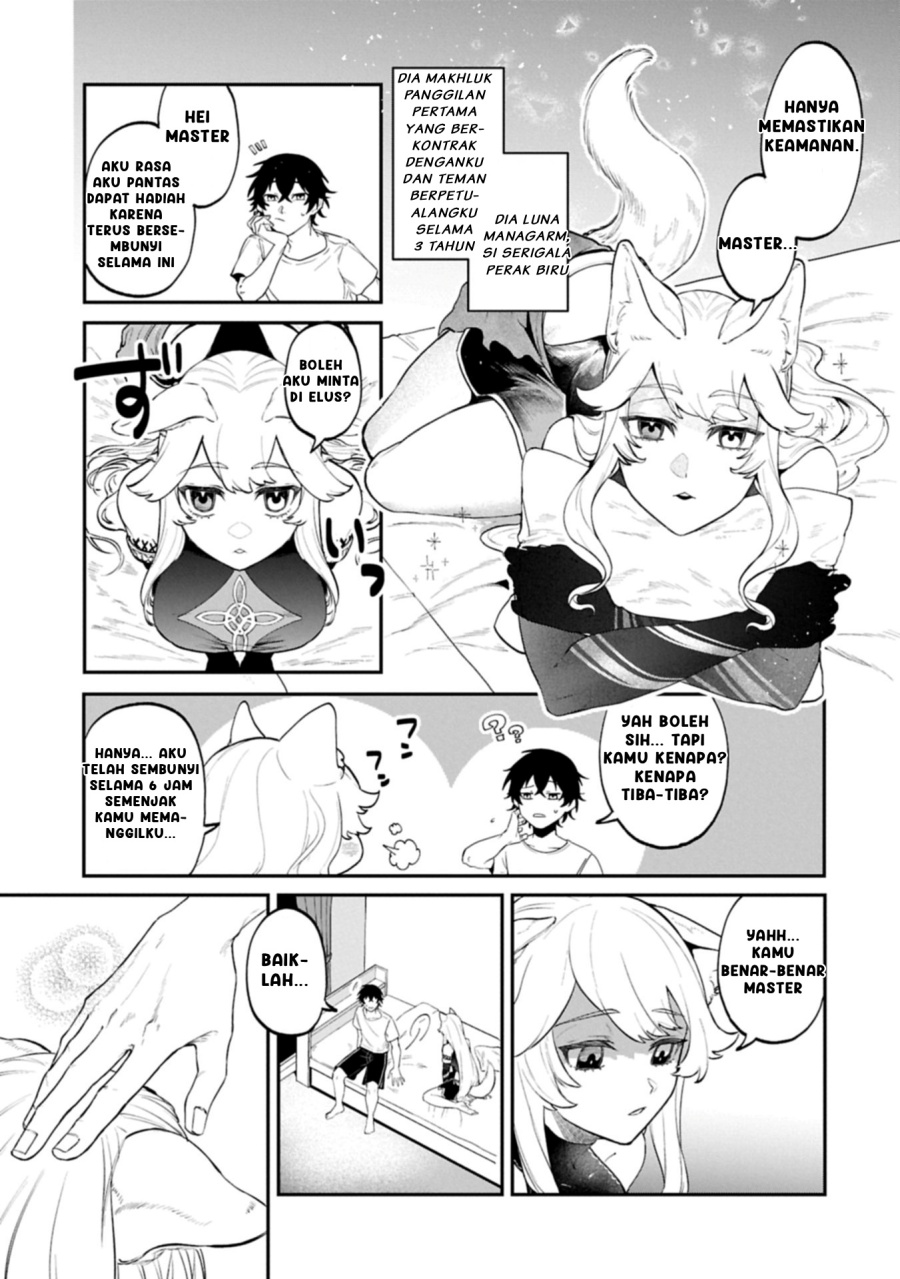 Isekai Summoner, Shinwa no Kaibutsu-tachi to Gendai de Musou suru: Uragirareta Moto Eiyuu wa, Aikasaname na Nakama to Heiwa ni Kurashitai Chapter 01 Gambar 31