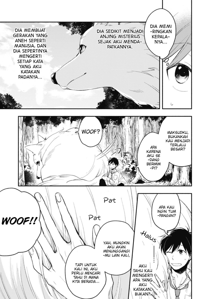 Isekai Tensei Shitara Aiken ga Saikyou ni Narimashita: Silver Fenrir to Ore ga Isekai Kurashi wo Hajimetara Chapter 01 Gambar 13