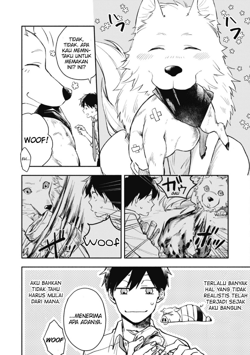Isekai Tensei Shitara Aiken ga Saikyou ni Narimashita: Silver Fenrir to Ore ga Isekai Kurashi wo Hajimetara Chapter 01 Gambar 22