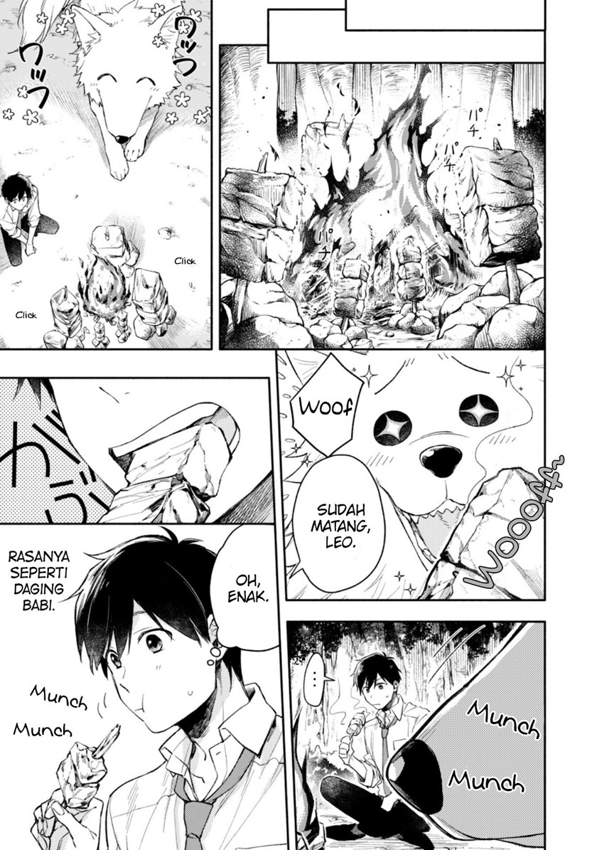 Isekai Tensei Shitara Aiken ga Saikyou ni Narimashita: Silver Fenrir to Ore ga Isekai Kurashi wo Hajimetara Chapter 01 Gambar 23