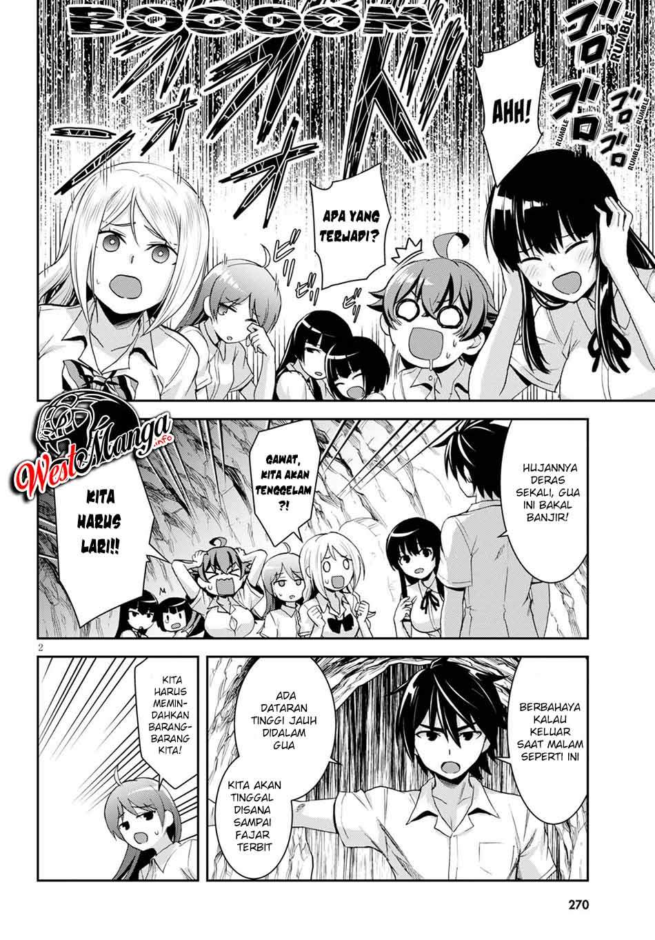 Isekai Yurutto Survival Seikatsu: Gakkou no Minna to Isekai no Mujintou ni Tenishitakedo Ore Dake Rakushou desu Chapter 08 Gambar 5