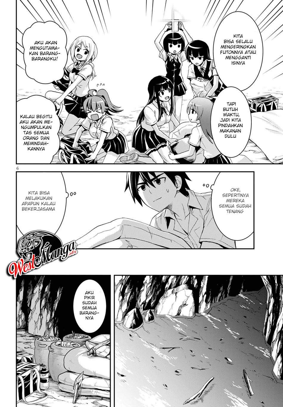 Isekai Yurutto Survival Seikatsu: Gakkou no Minna to Isekai no Mujintou ni Tenishitakedo Ore Dake Rakushou desu Chapter 08 Gambar 9