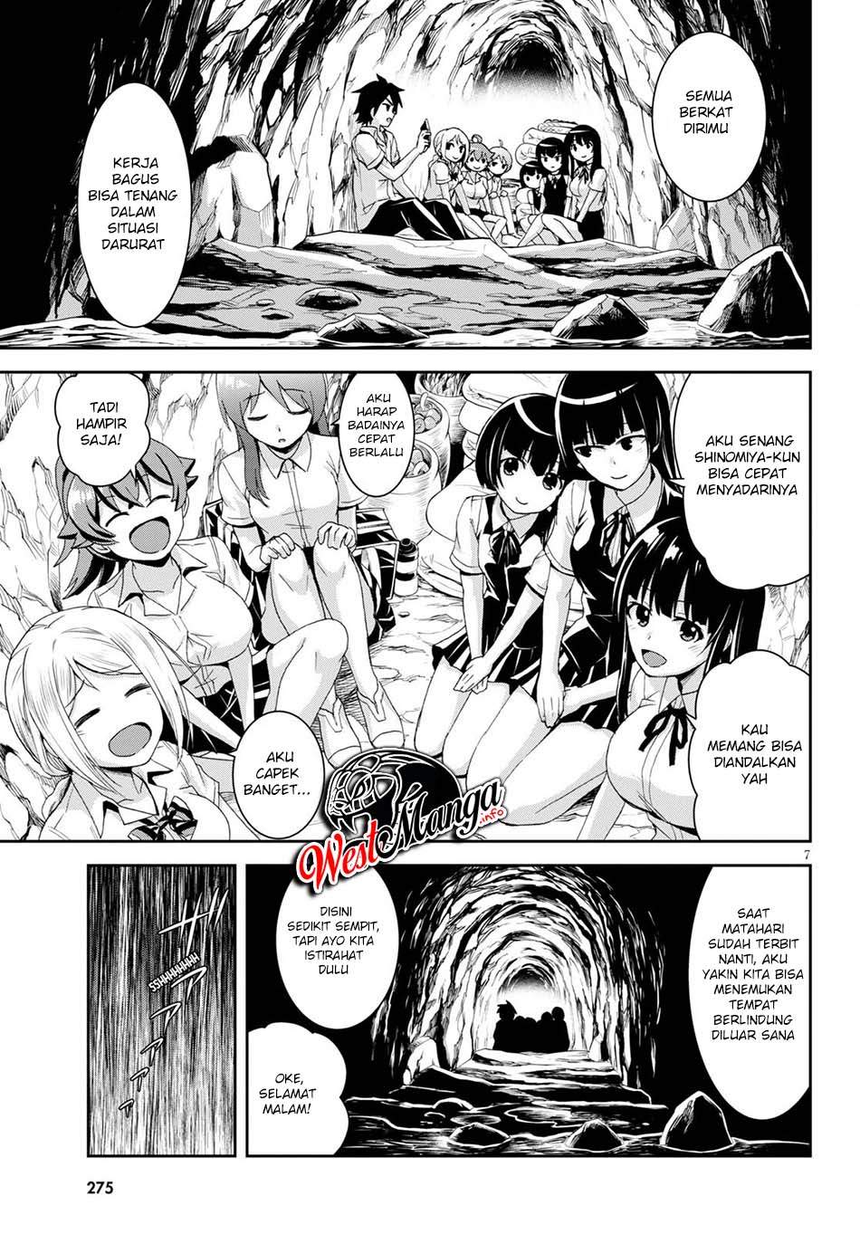 Isekai Yurutto Survival Seikatsu: Gakkou no Minna to Isekai no Mujintou ni Tenishitakedo Ore Dake Rakushou desu Chapter 08 Gambar 10