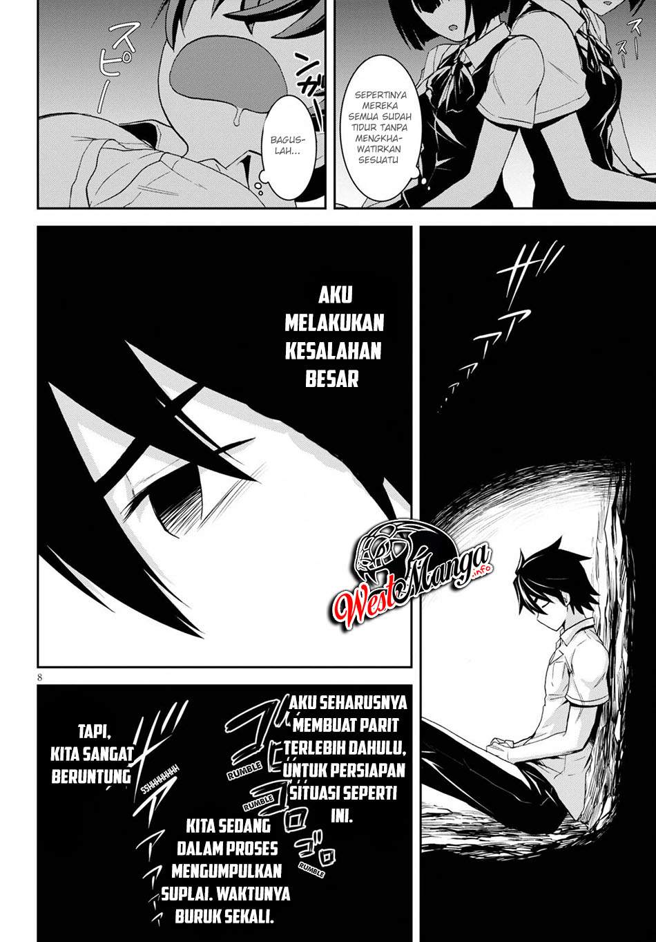 Isekai Yurutto Survival Seikatsu: Gakkou no Minna to Isekai no Mujintou ni Tenishitakedo Ore Dake Rakushou desu Chapter 08 Gambar 11