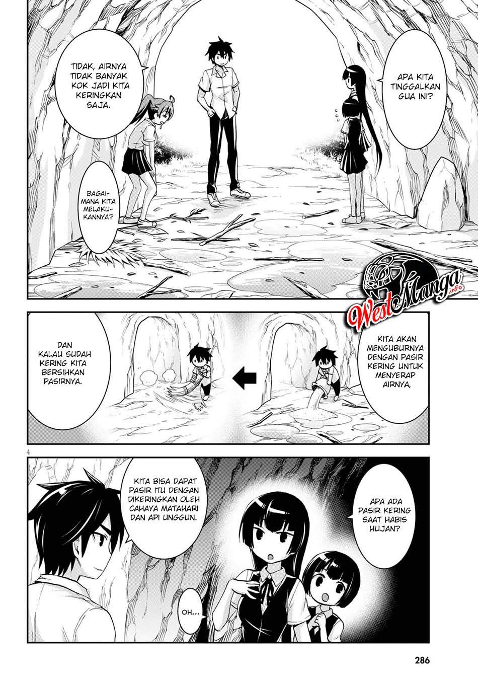 Isekai Yurutto Survival Seikatsu: Gakkou no Minna to Isekai no Mujintou ni Tenishitakedo Ore Dake Rakushou desu Chapter 09 Gambar 8