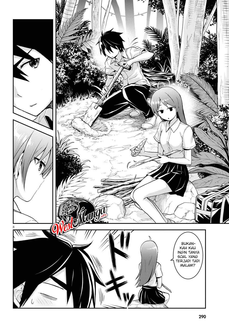 Isekai Yurutto Survival Seikatsu: Gakkou no Minna to Isekai no Mujintou ni Tenishitakedo Ore Dake Rakushou desu Chapter 09 Gambar 12