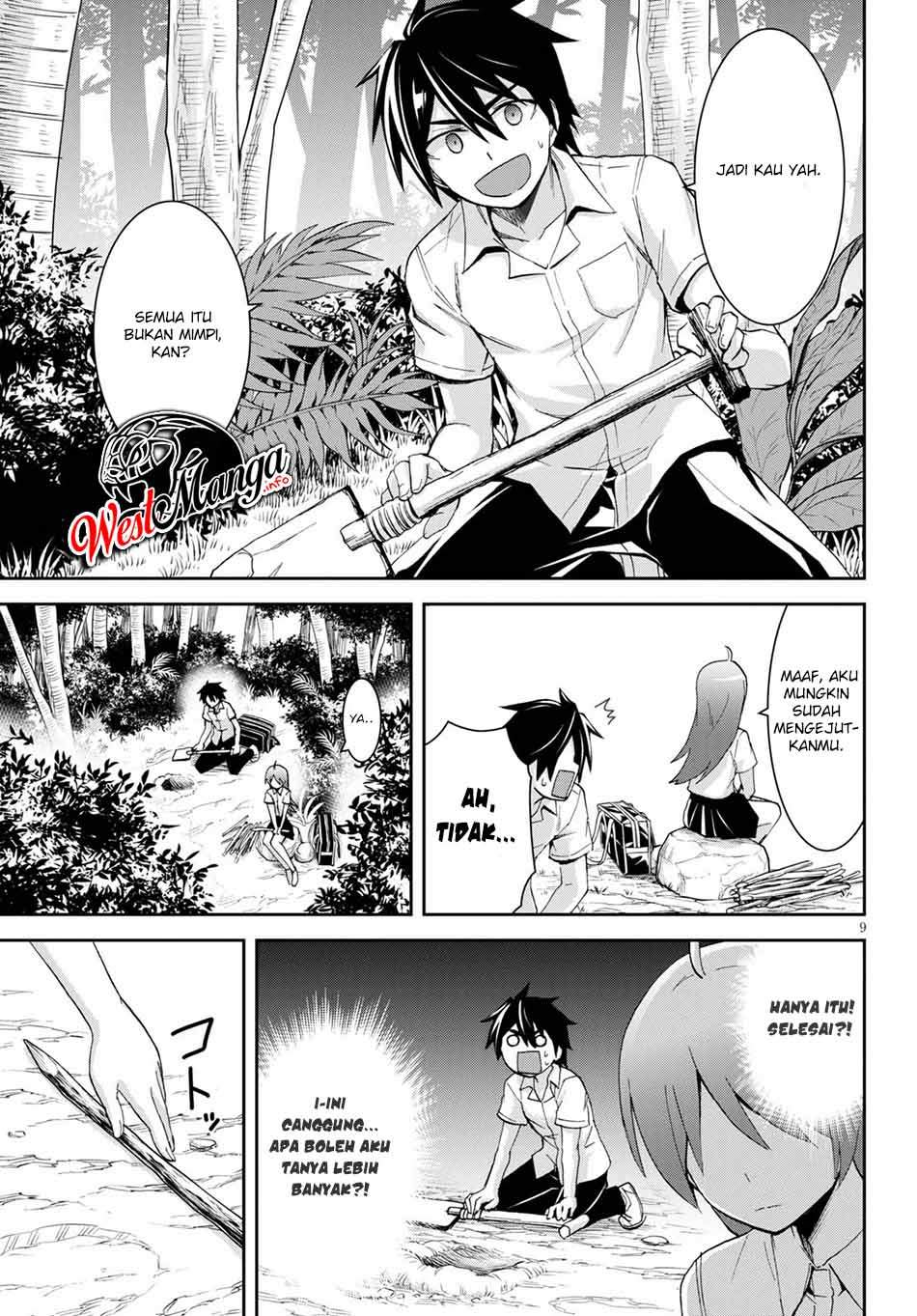 Isekai Yurutto Survival Seikatsu: Gakkou no Minna to Isekai no Mujintou ni Tenishitakedo Ore Dake Rakushou desu Chapter 09 Gambar 13
