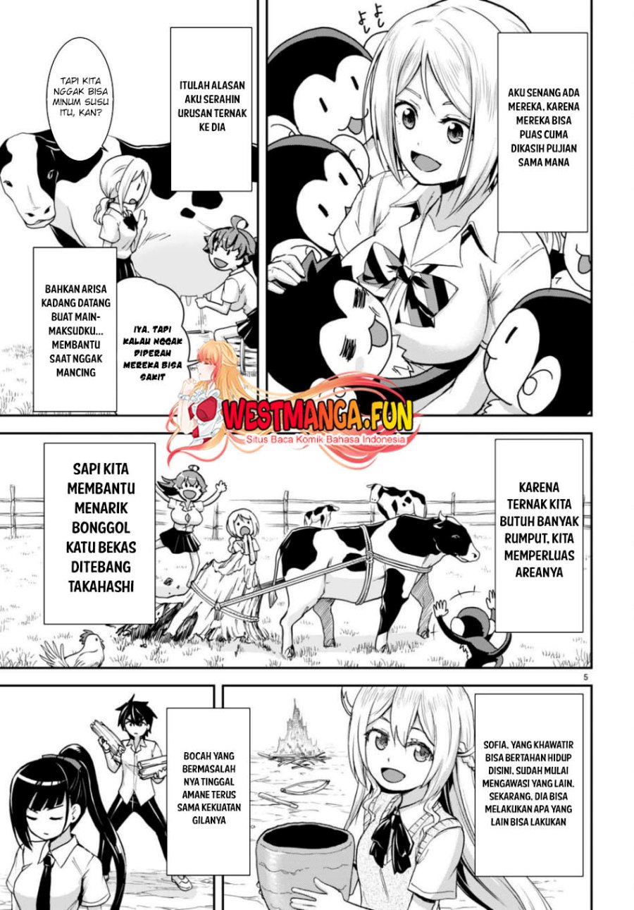 Isekai Yurutto Survival Seikatsu: Gakkou no Minna to Isekai no Mujintou ni Tenishitakedo Ore Dake Rakushou desu Chapter 24 Gambar 7